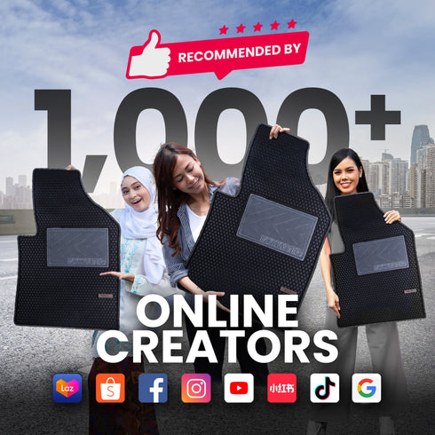 Kamatto Classic Perodua Alza D27A / W150 7-Seater (2022-Present) Car Floor Mat and Carpet